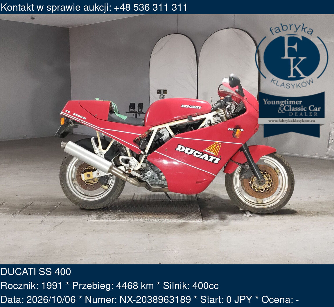 DUCATI SS 400 1991 - zdjęcie 2