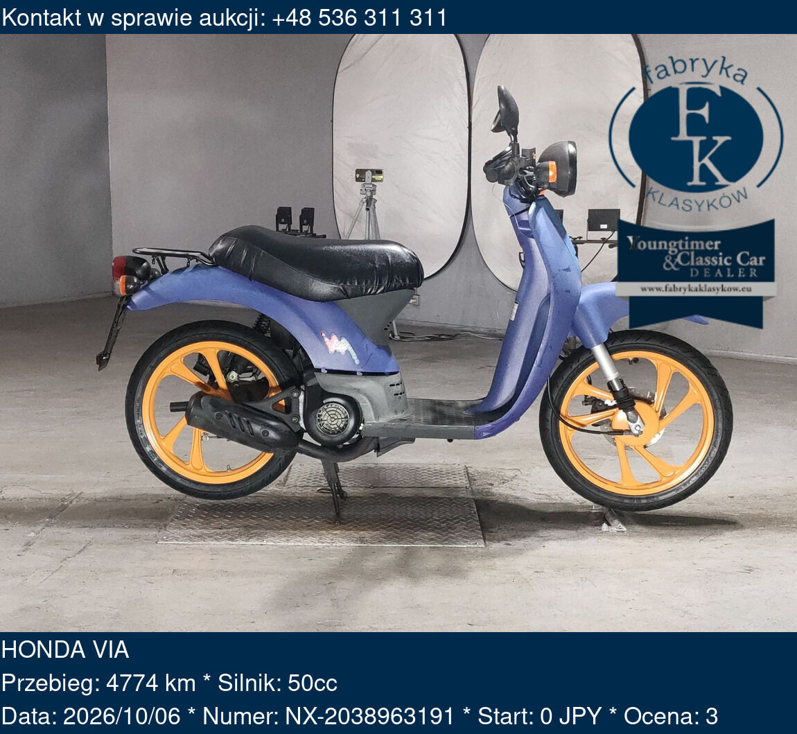 HONDA VIA  - zdjęcie 2