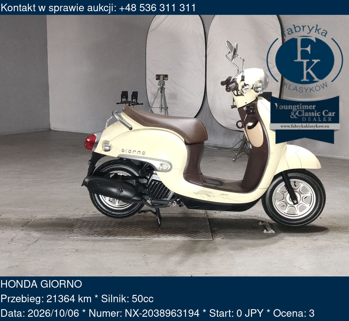 HONDA GIORNO - zdjęcie 2