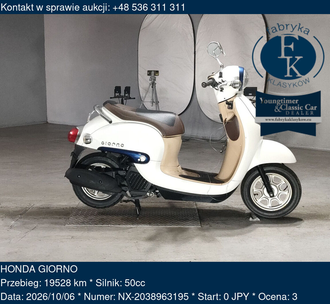 HONDA GIORNO - zdjęcie 2