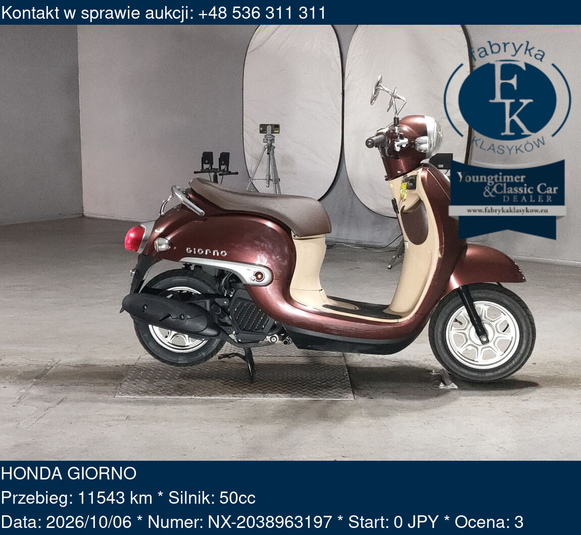 HONDA GIORNO - zdjęcie 2