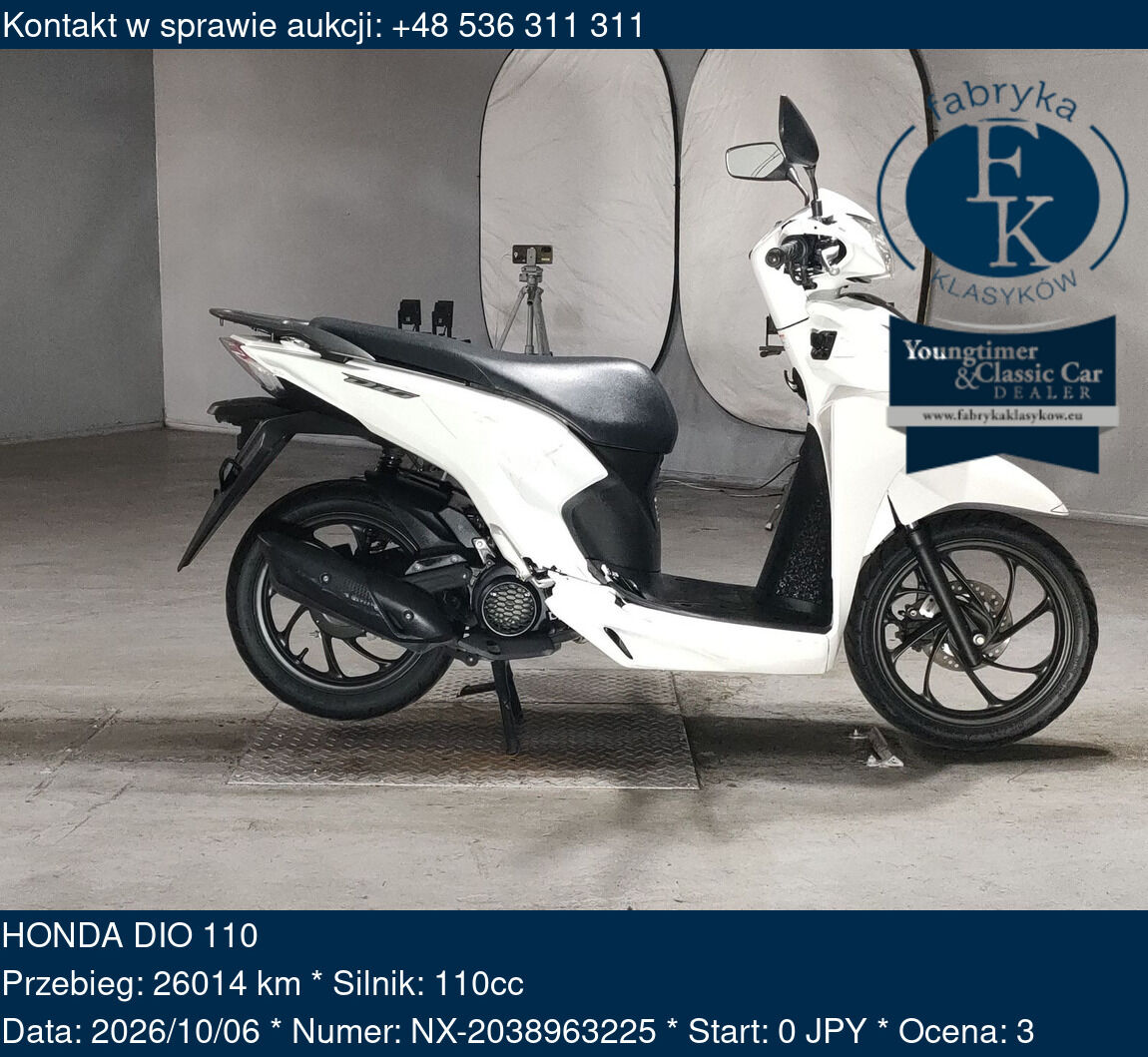 HONDA DIO 110  - zdjęcie 2