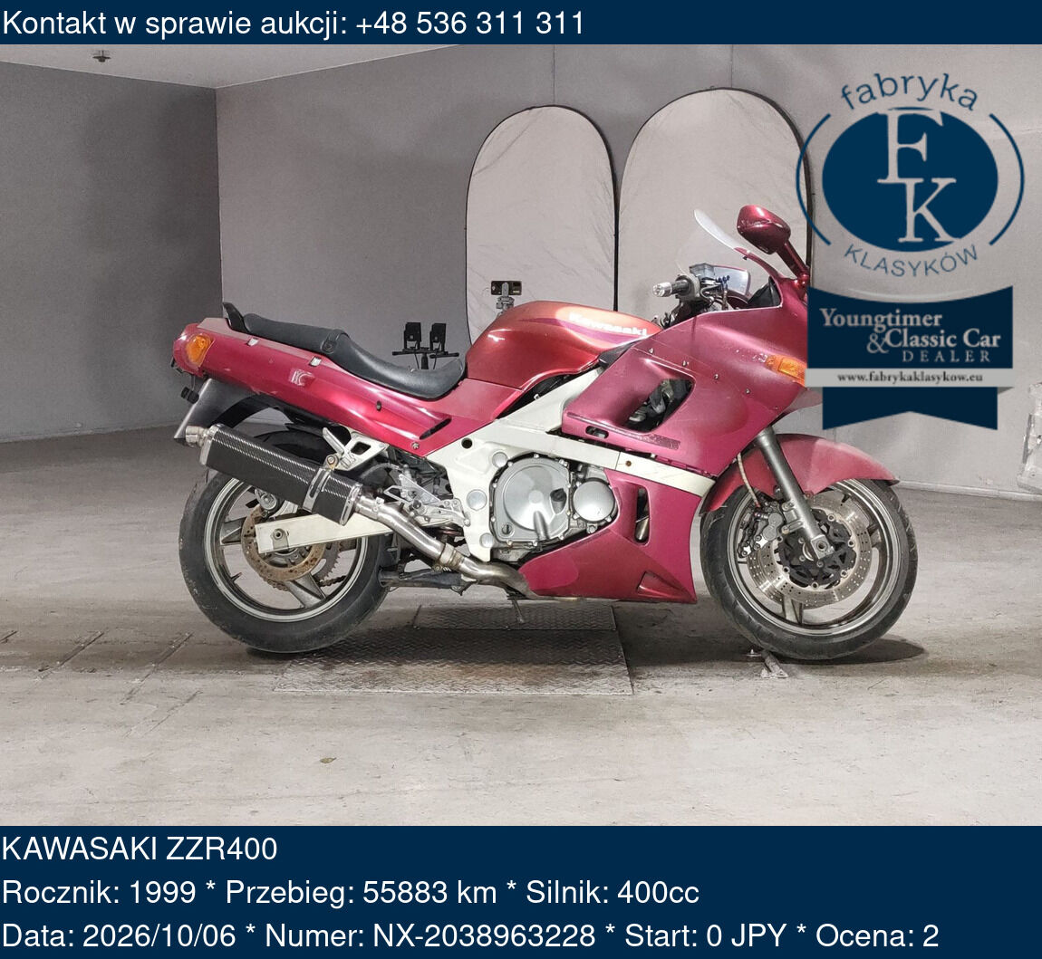 KAWASAKI ZZR400 1999 - zdjęcie 2