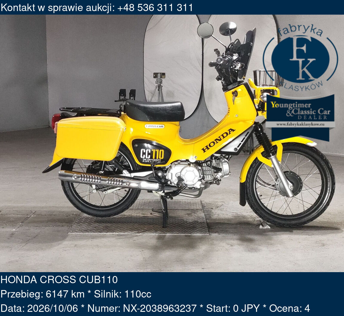 HONDA CROSS CUB110  - zdjęcie 2