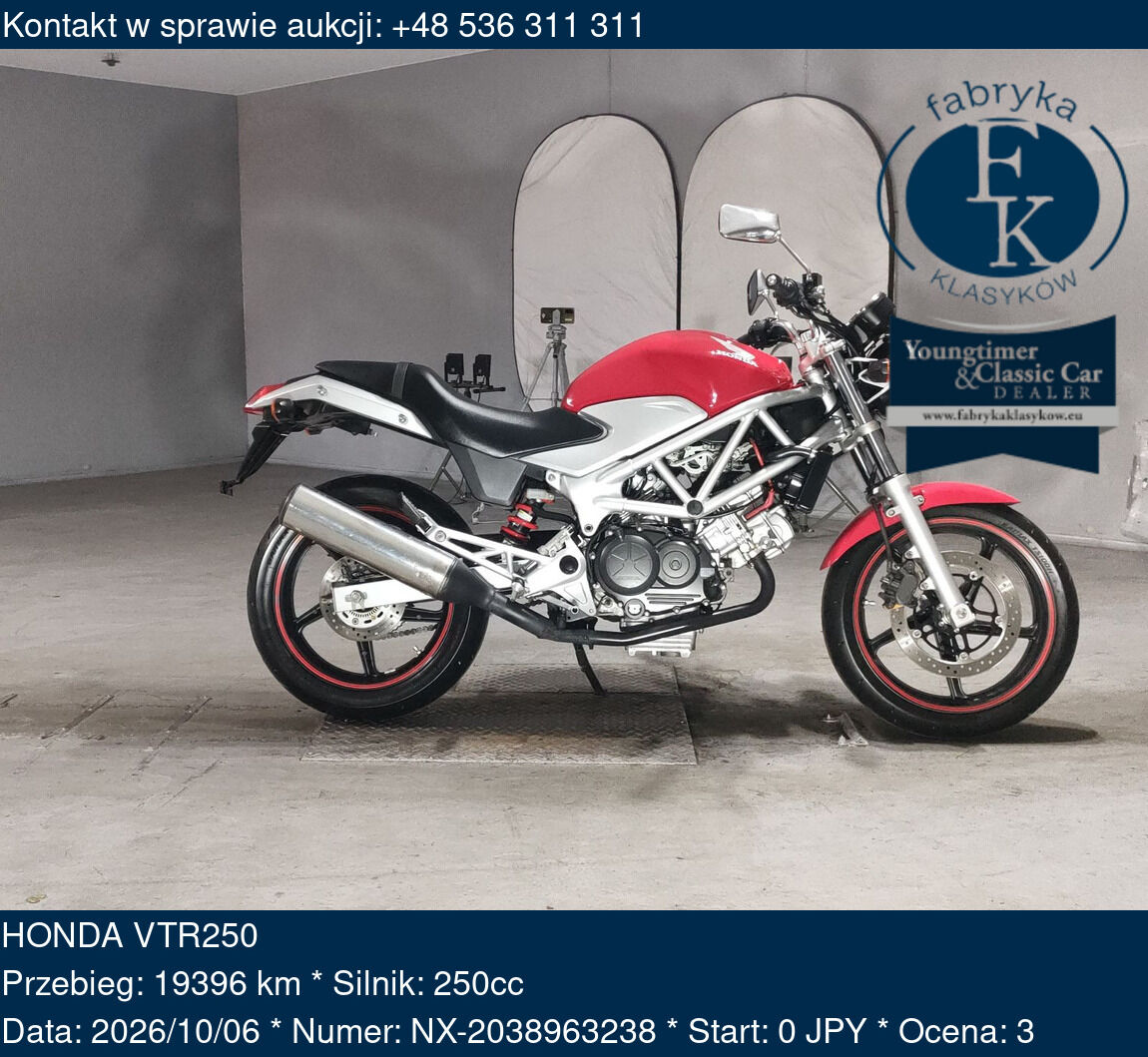 HONDA VTR250  - zdjęcie 2