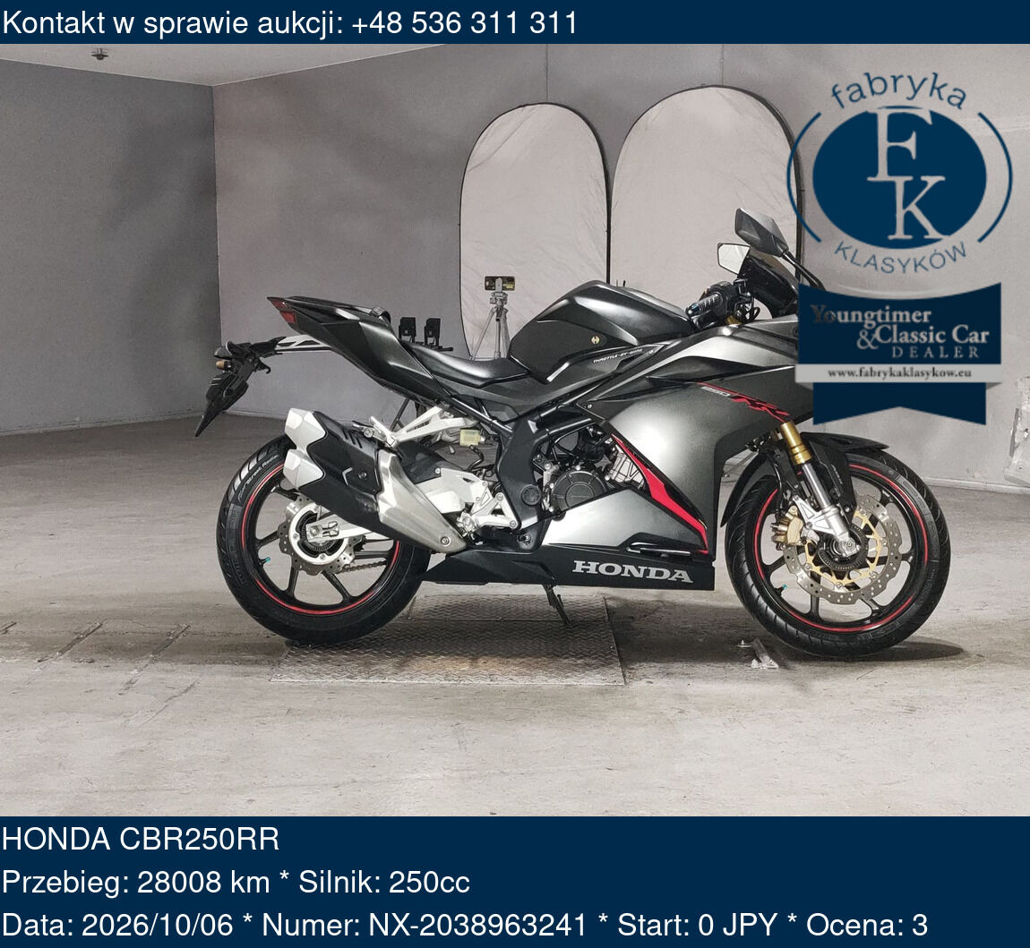 HONDA CBR250RR  - zdjęcie 2