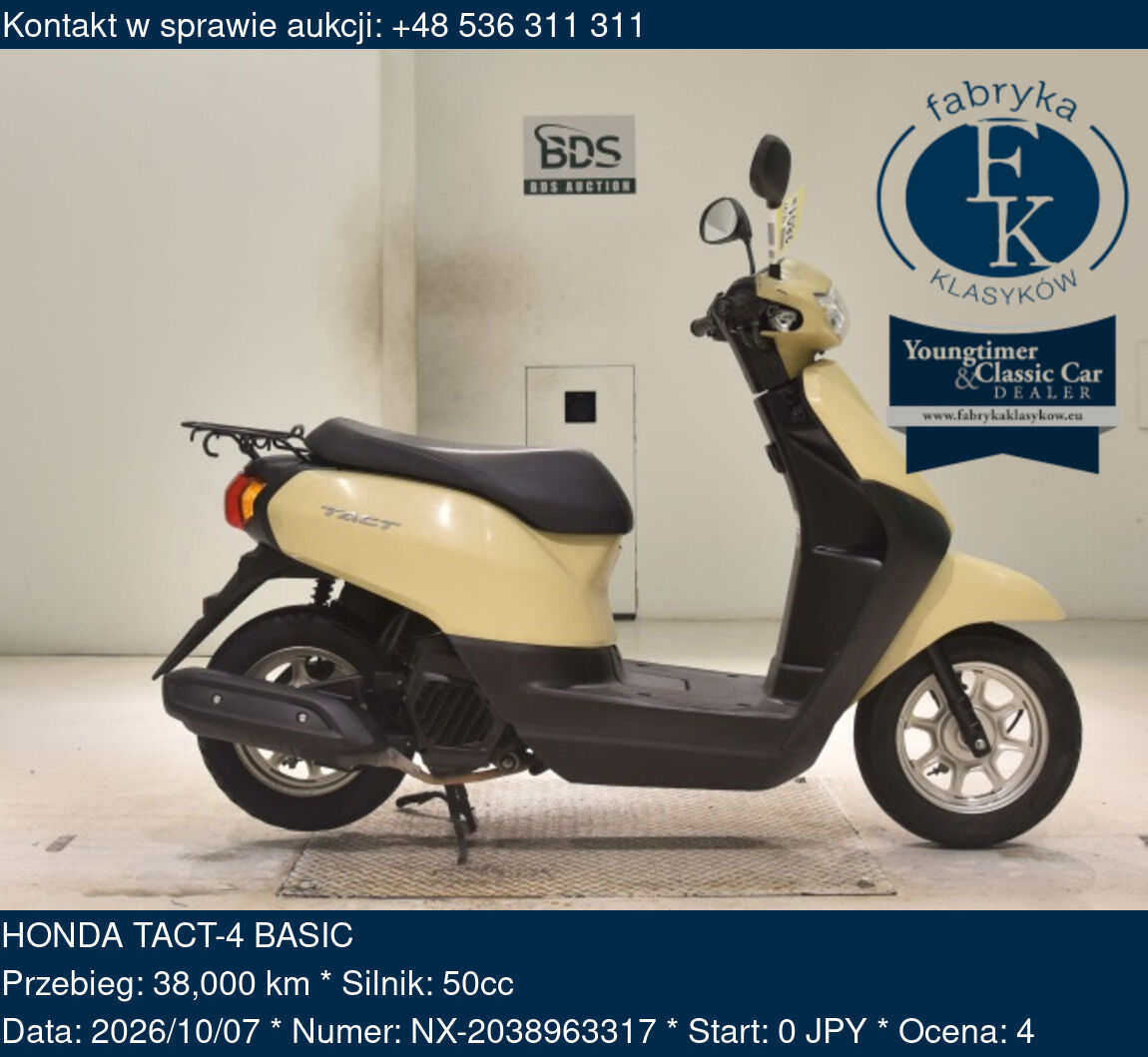 HONDA TACT-4 BASIC - zdjęcie 2