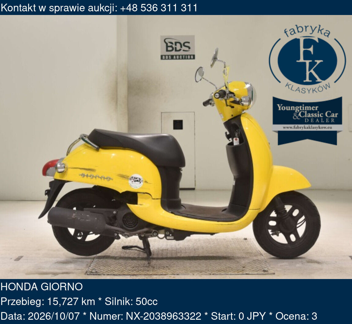 HONDA GIORNO - zdjęcie 2