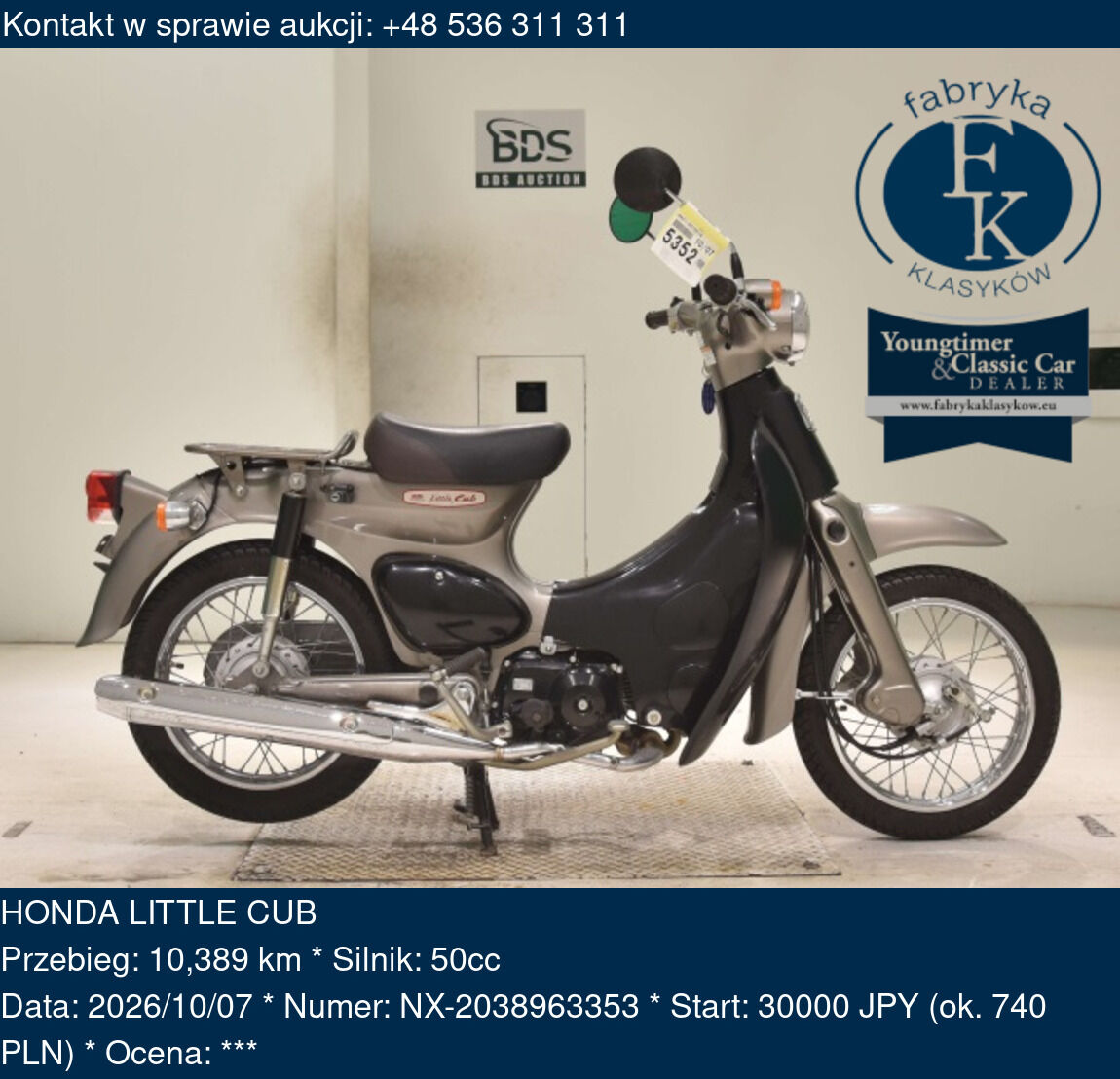 HONDA LITTLE CUB  - zdjęcie 2