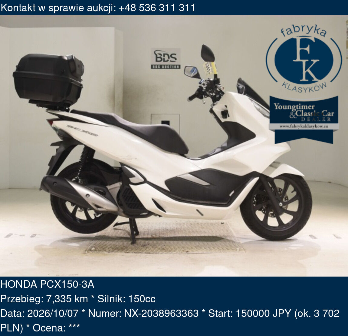 HONDA PCX150-3A  - zdjęcie 2