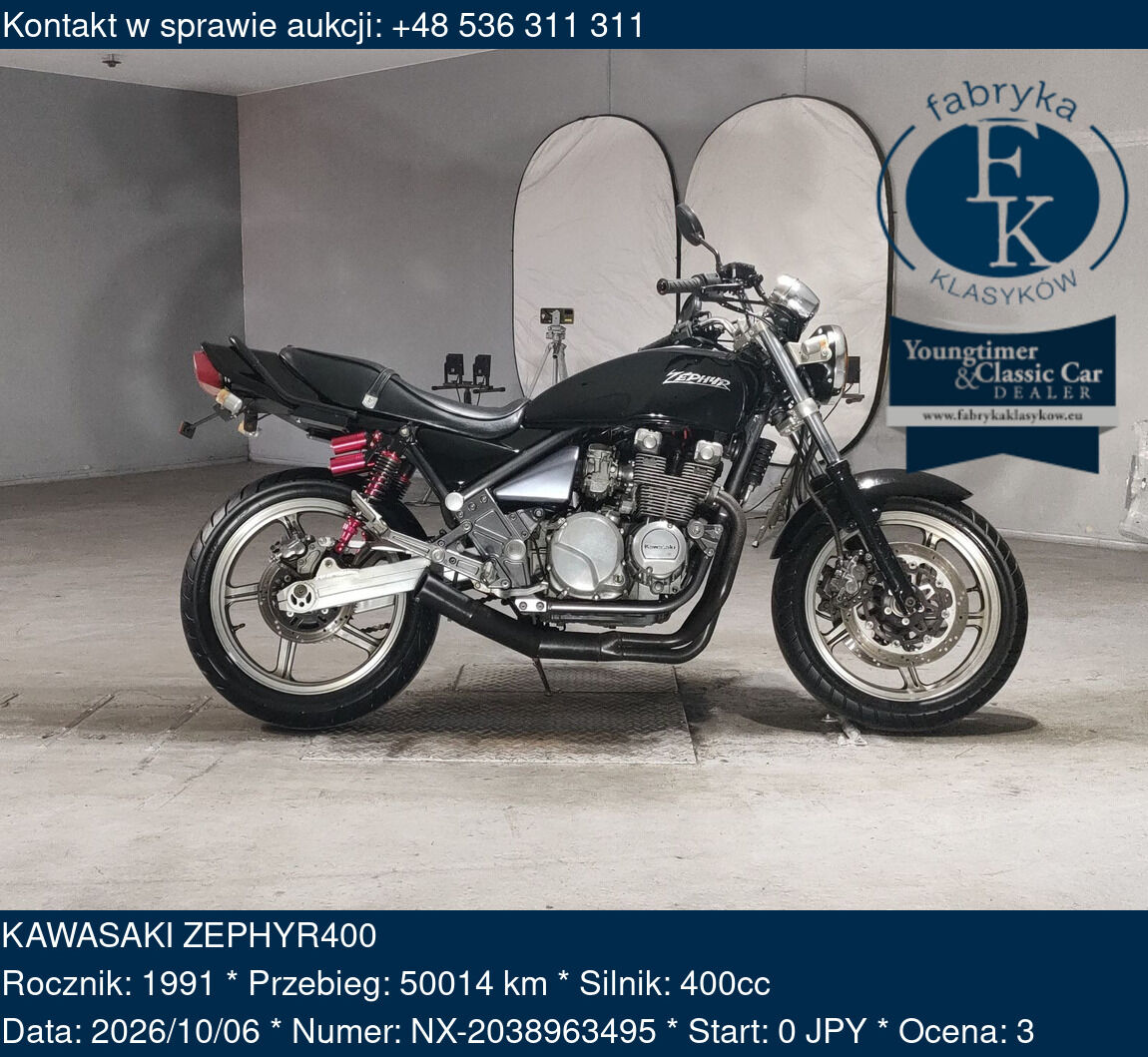 KAWASAKI ZEPHYR400 1991 - zdjęcie 2