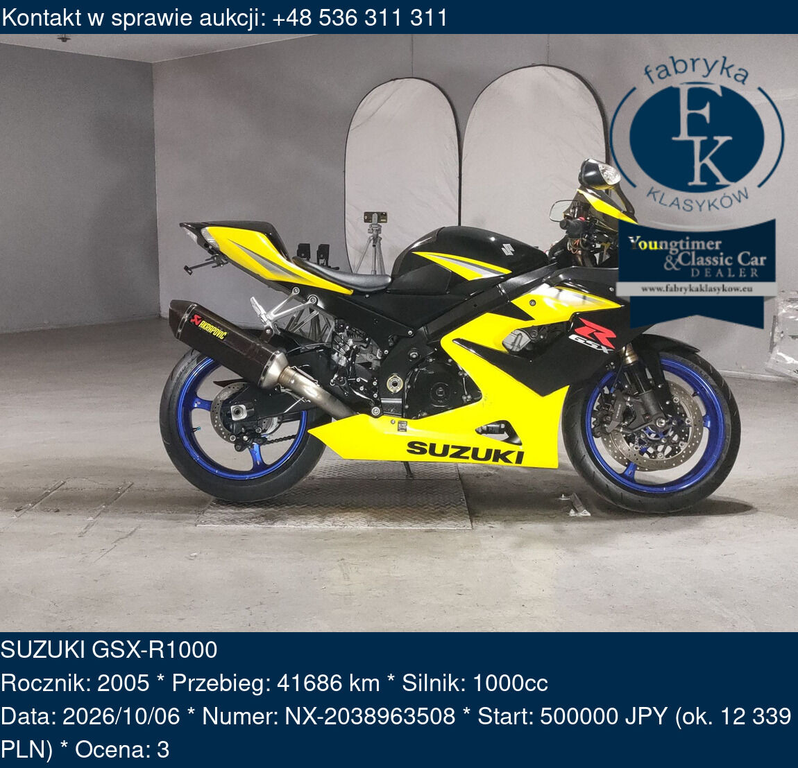 SUZUKI GSX-R1000 2005 - zdjęcie 2