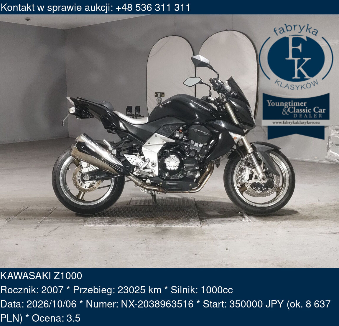 KAWASAKI Z1000 2007 - zdjęcie 2