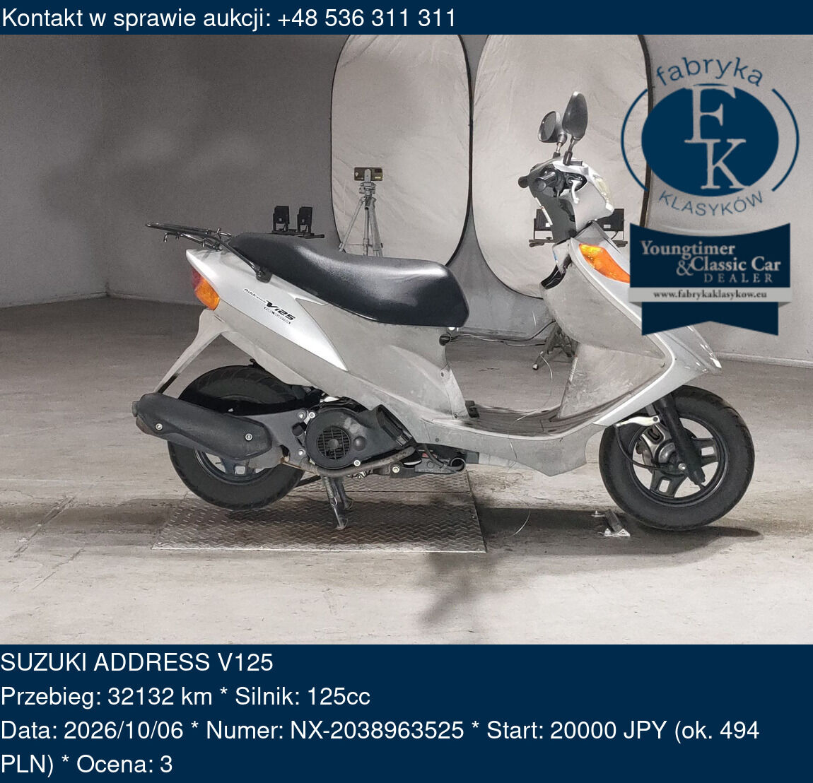 SUZUKI ADDRESS V125  - zdjęcie 2