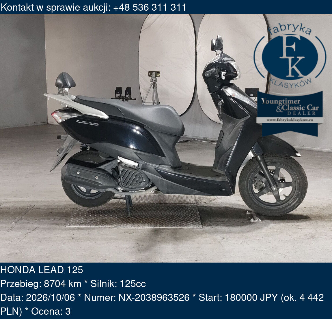 HONDA LEAD 125 - zdjęcie 2