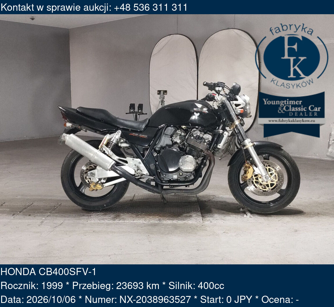 HONDA CB400SFV-1 1999 - zdjęcie 2