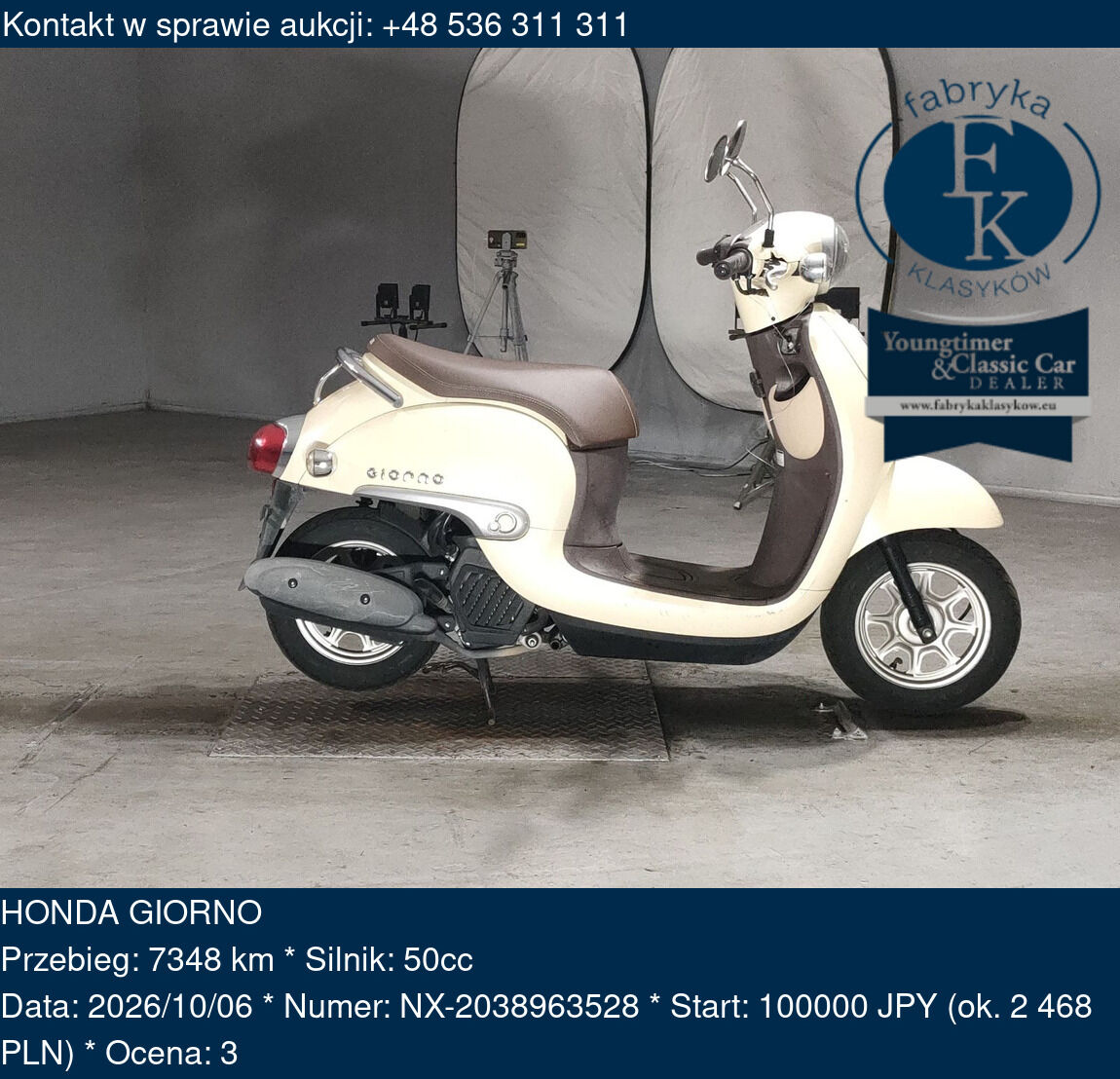 HONDA GIORNO - zdjęcie 2