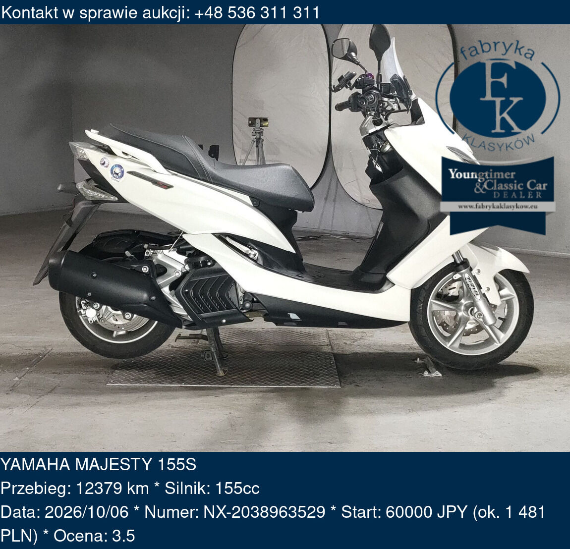 YAMAHA MAJESTY 155S  - zdjęcie 2