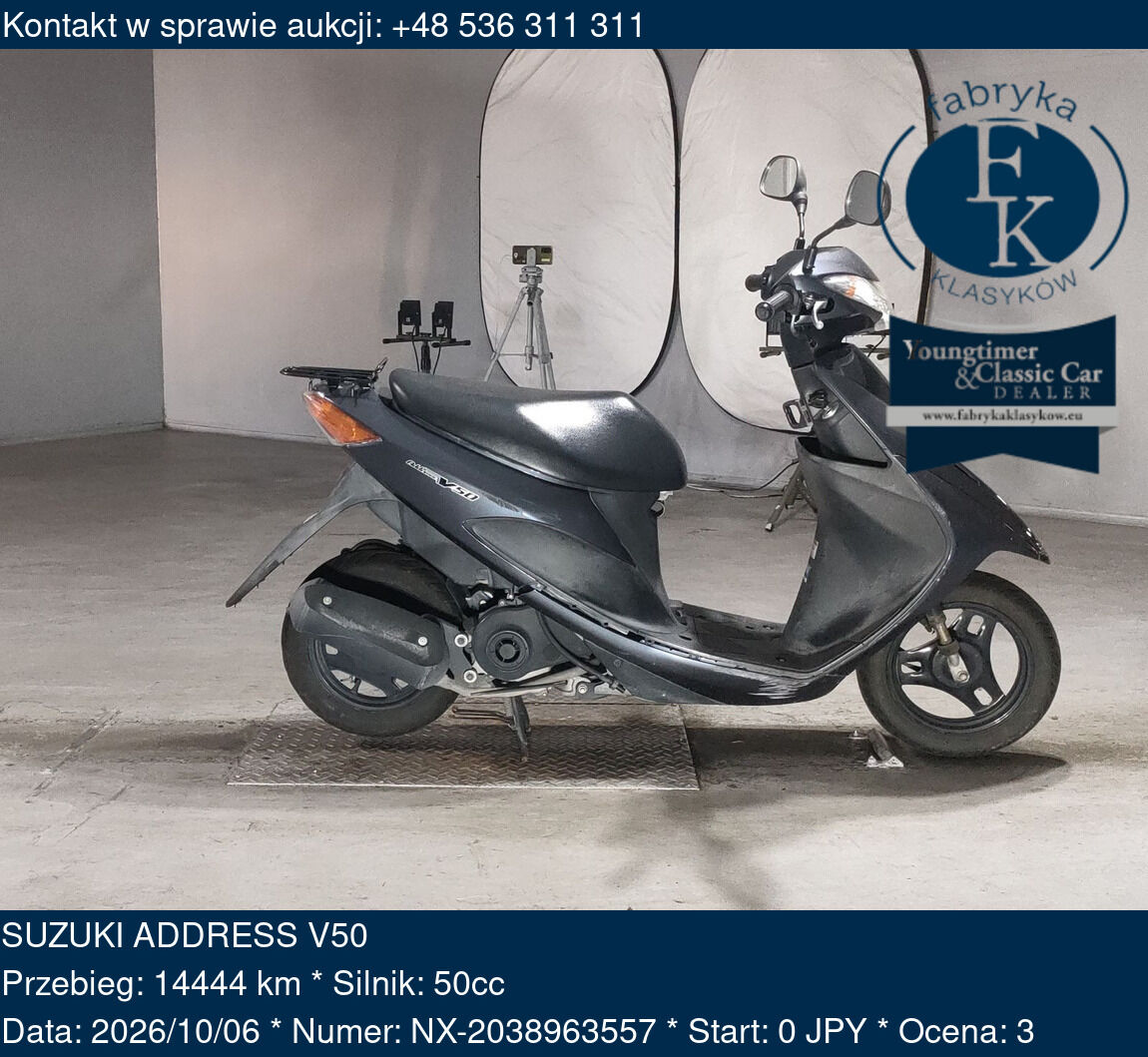 SUZUKI ADDRESS V50  - zdjęcie 2