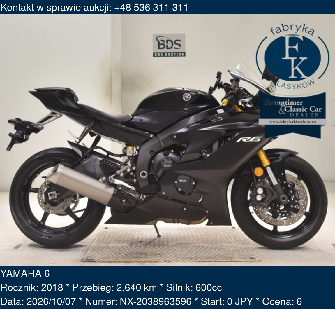 YAMAHA 6 2018 - zdjęcie 2
