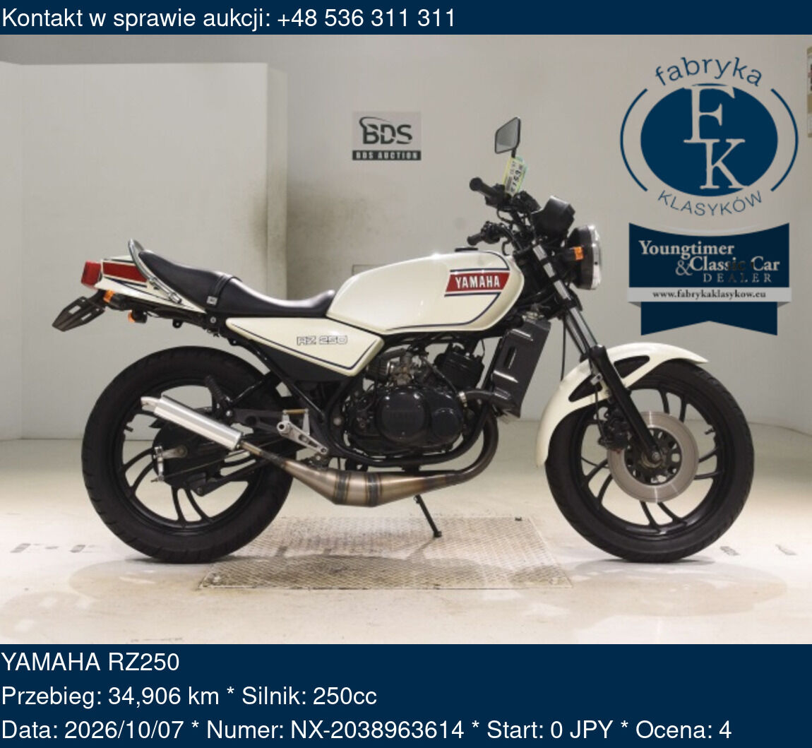 YAMAHA RZ250  - zdjęcie 2