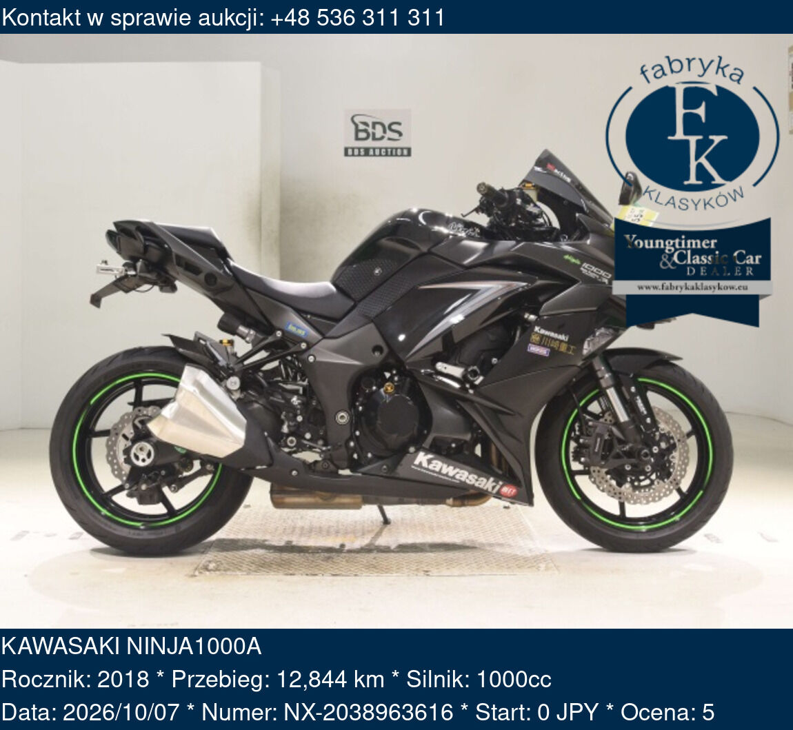 KAWASAKI NINJA1000A 2018 - zdjęcie 2