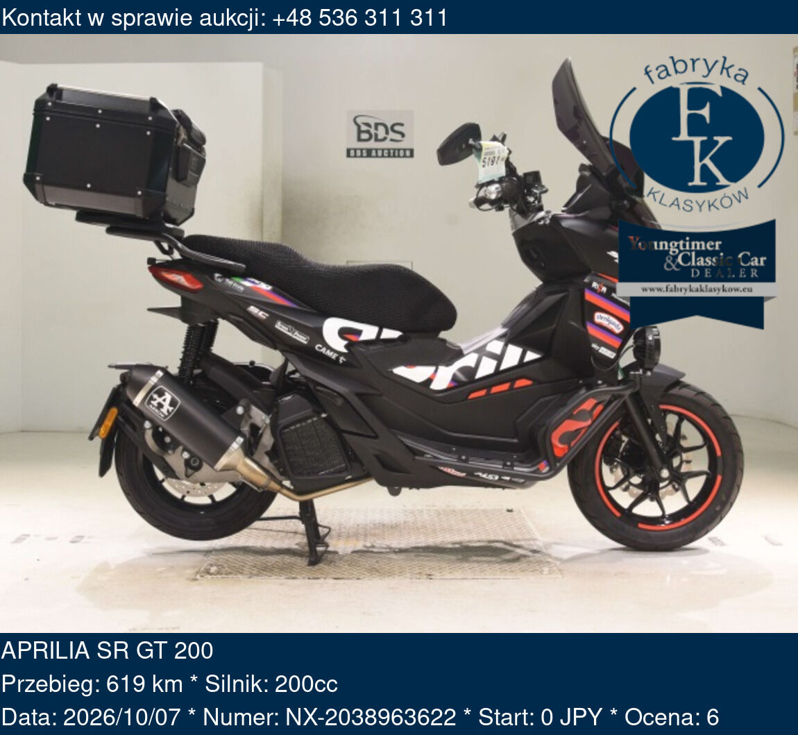APRILIA SR GT 200 - zdjęcie 2