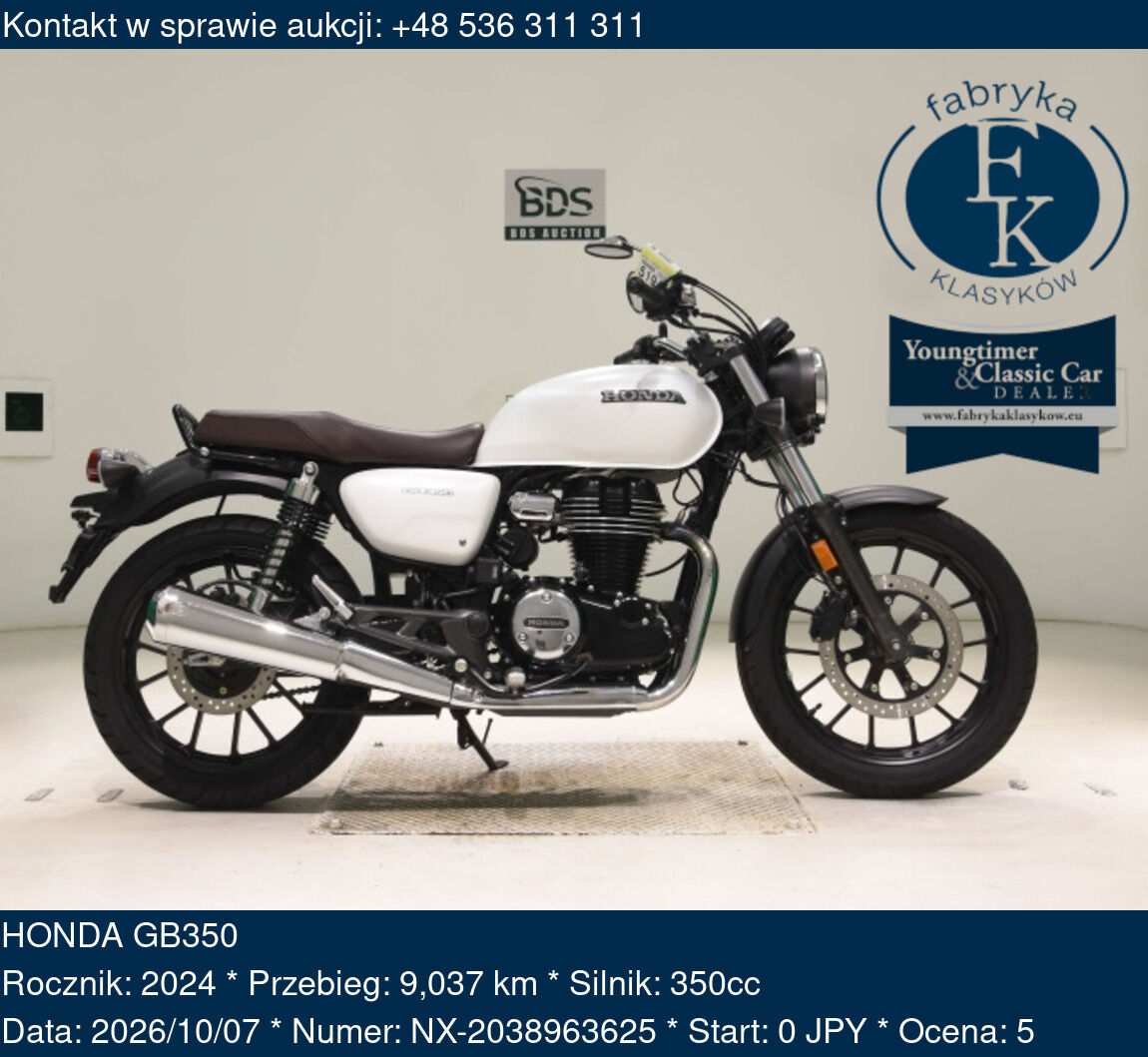HONDA GB350 2024 - zdjęcie 2