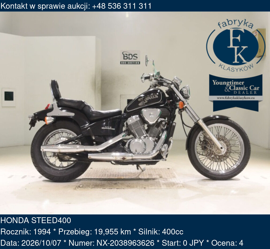 HONDA STEED400 1994 - zdjęcie 2