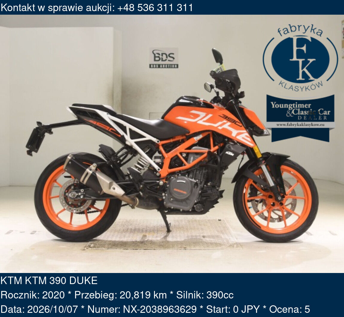 KTM KTM 390 DUKE 2020 - zdjęcie 2