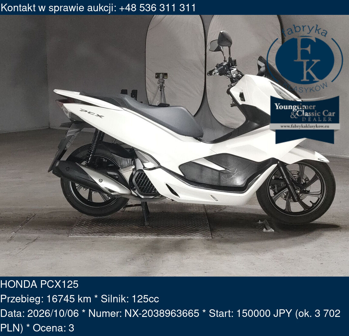 HONDA PCX125  - zdjęcie 2