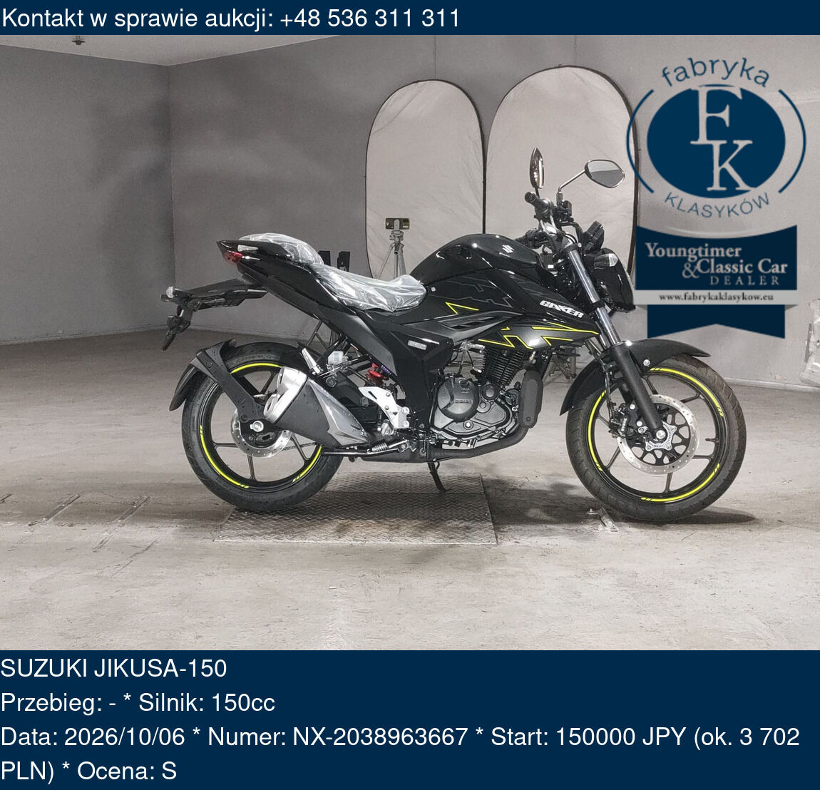 SUZUKI JIKUSA-150  - zdjęcie 2