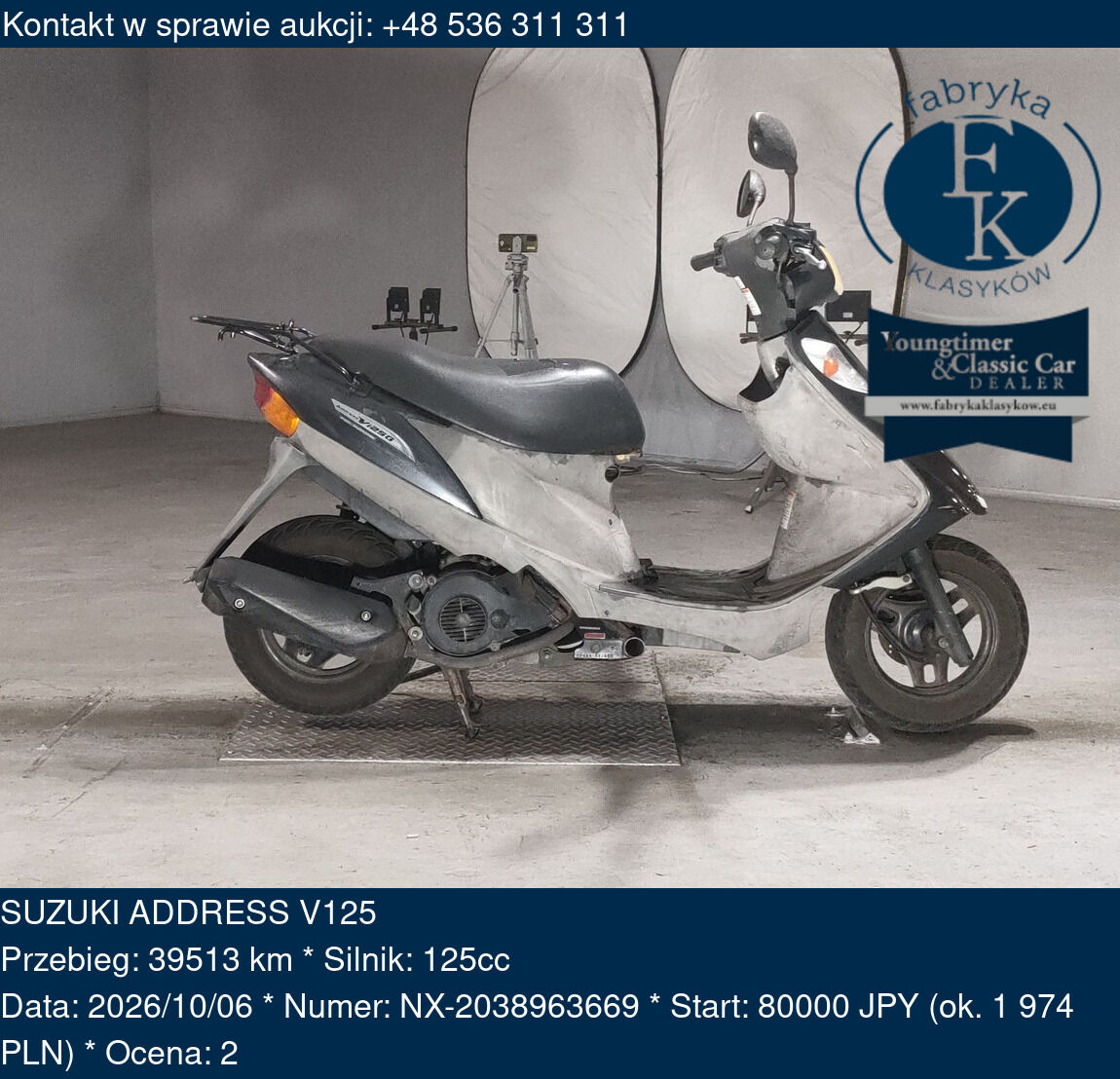 SUZUKI ADDRESS V125  - zdjęcie 2