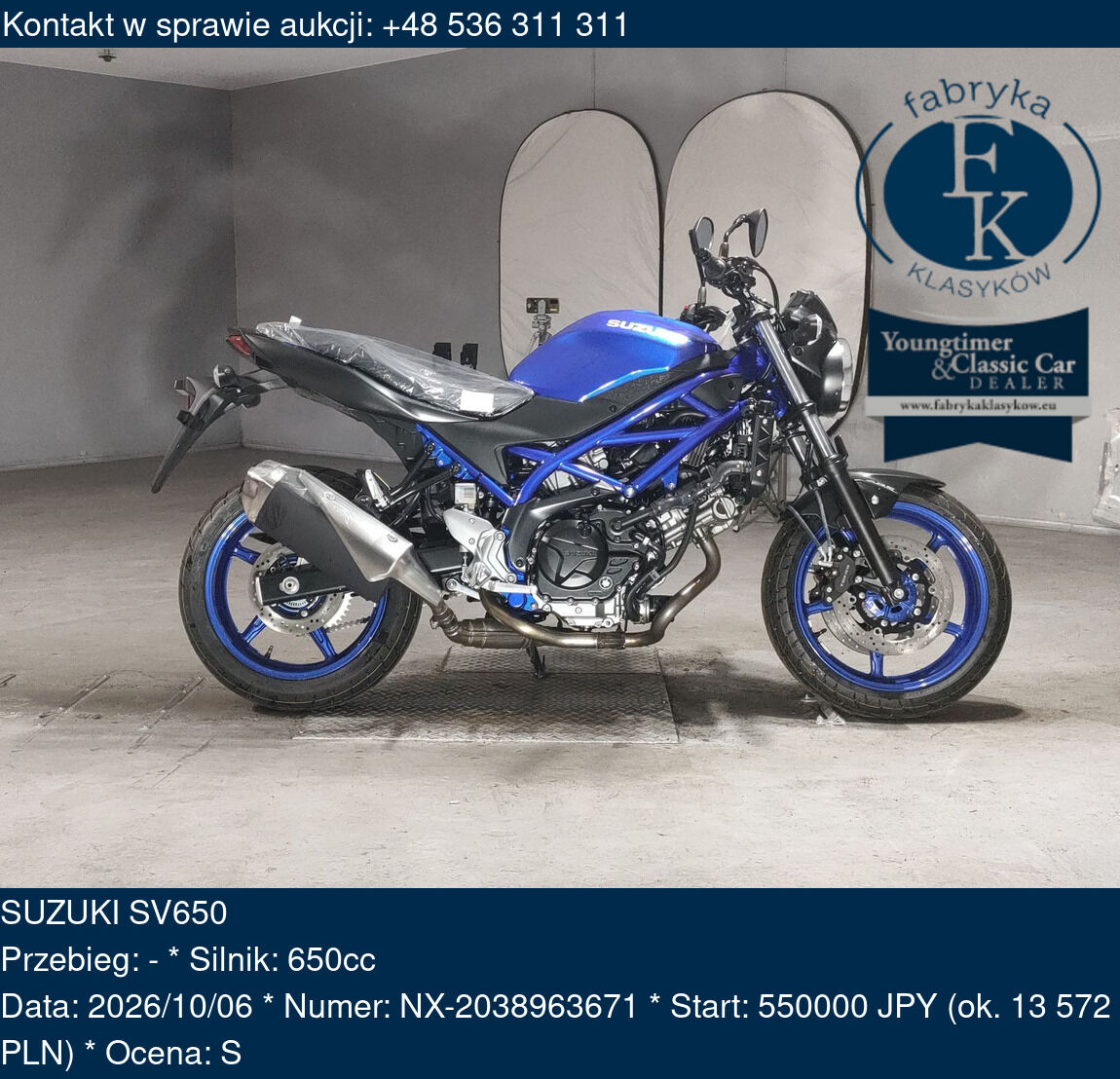 SUZUKI SV650  - zdjęcie 2