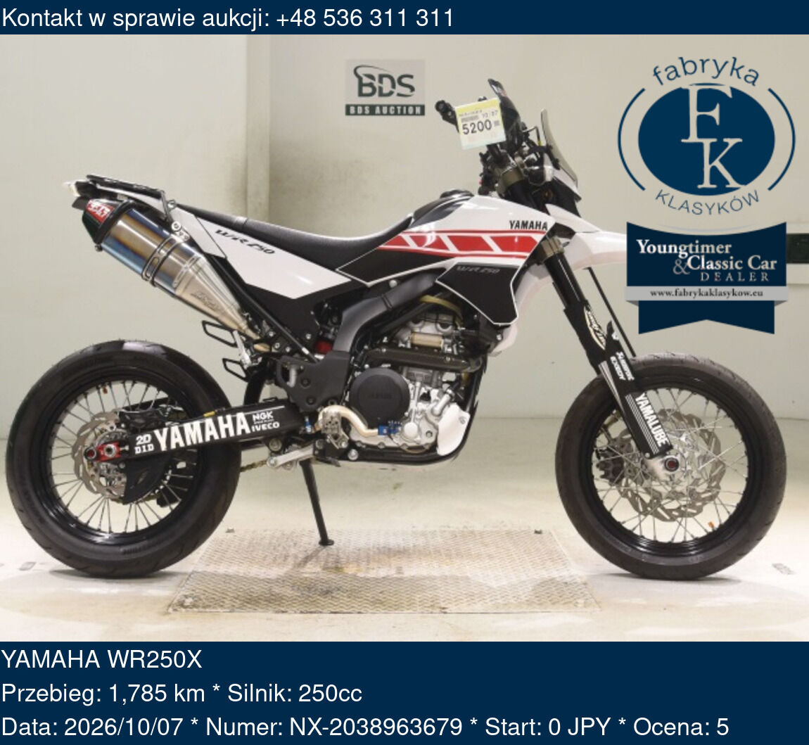 YAMAHA WR250X  - zdjęcie 2