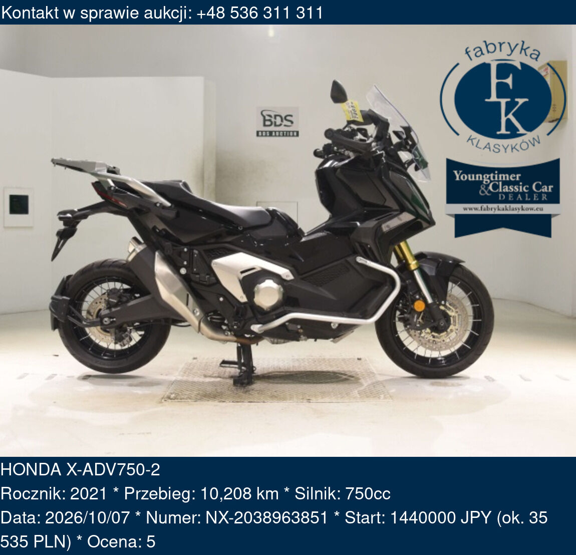 HONDA X-ADV750-2 2021 - zdjęcie 2