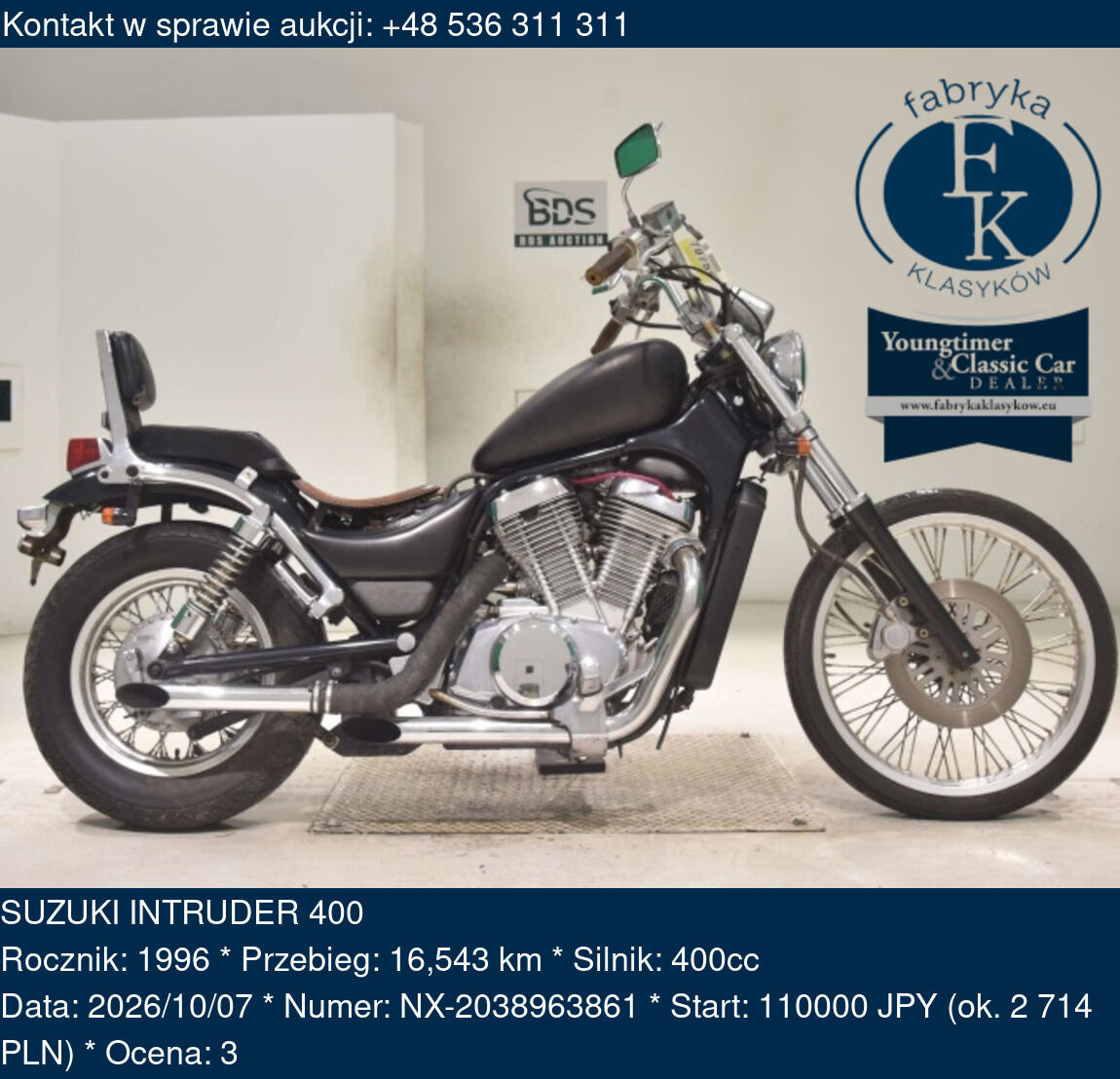 SUZUKI INTRUDER 400 1996 - zdjęcie 2