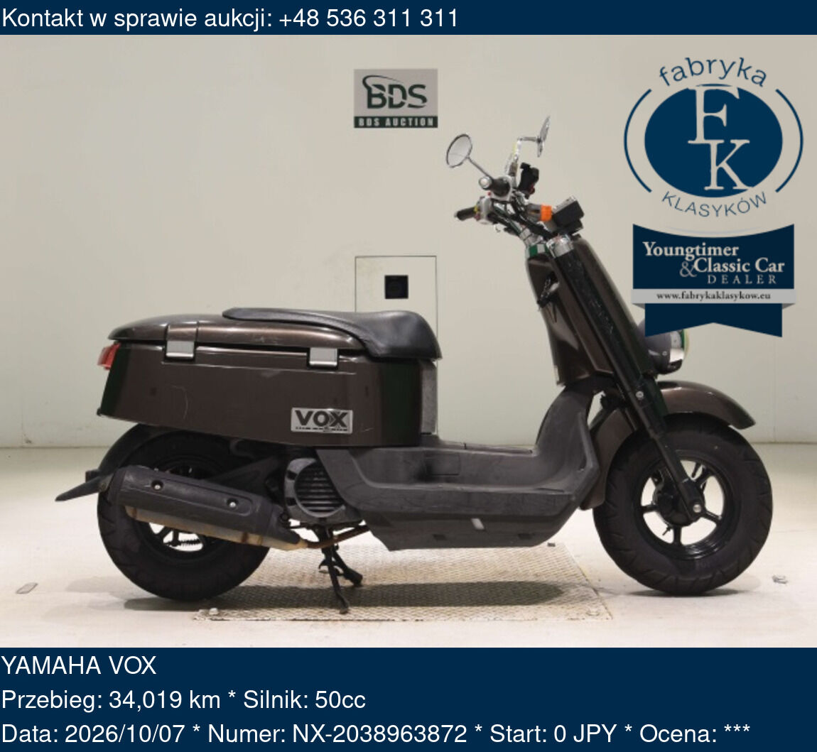 YAMAHA VOX  - zdjęcie 2