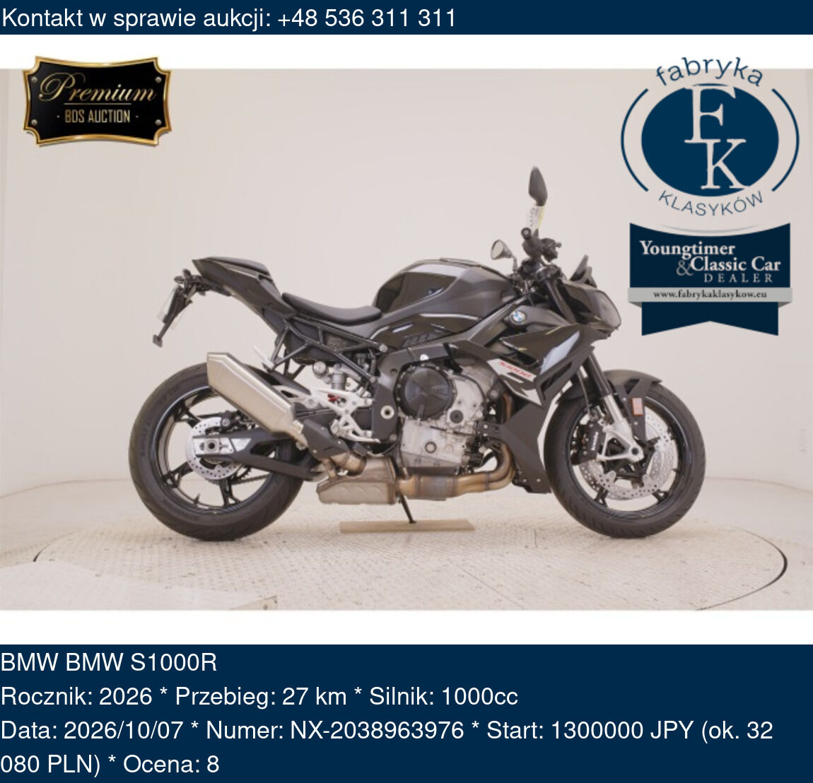 BMW BMW S1000R 2026 - zdjęcie 2