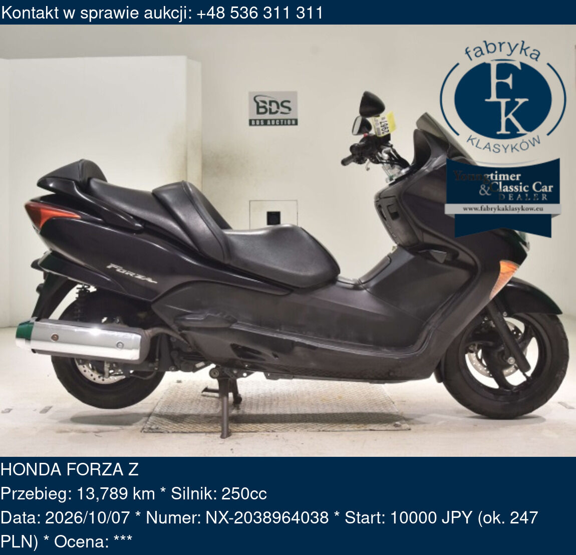 HONDA FORZA Z  - zdjęcie 2