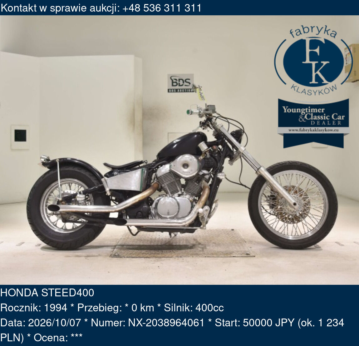 HONDA STEED400 1994 - zdjęcie 2