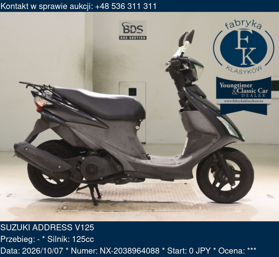 SUZUKI ADDRESS V125  - zdjęcie 2
