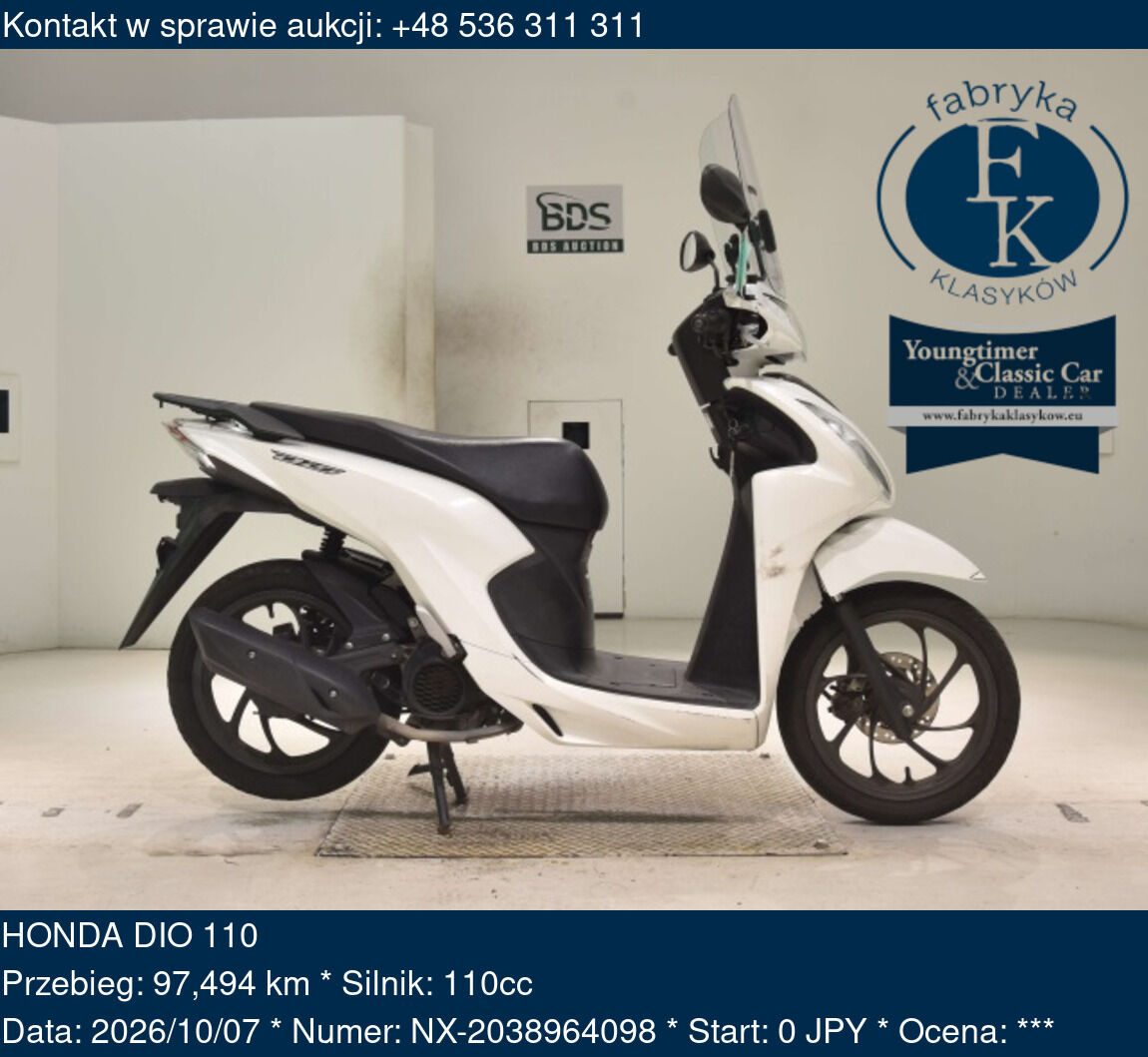 HONDA DIO 110  - zdjęcie 2