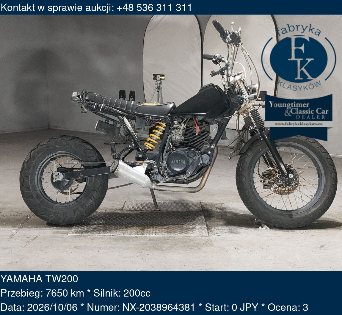 YAMAHA TW200  - zdjęcie 2