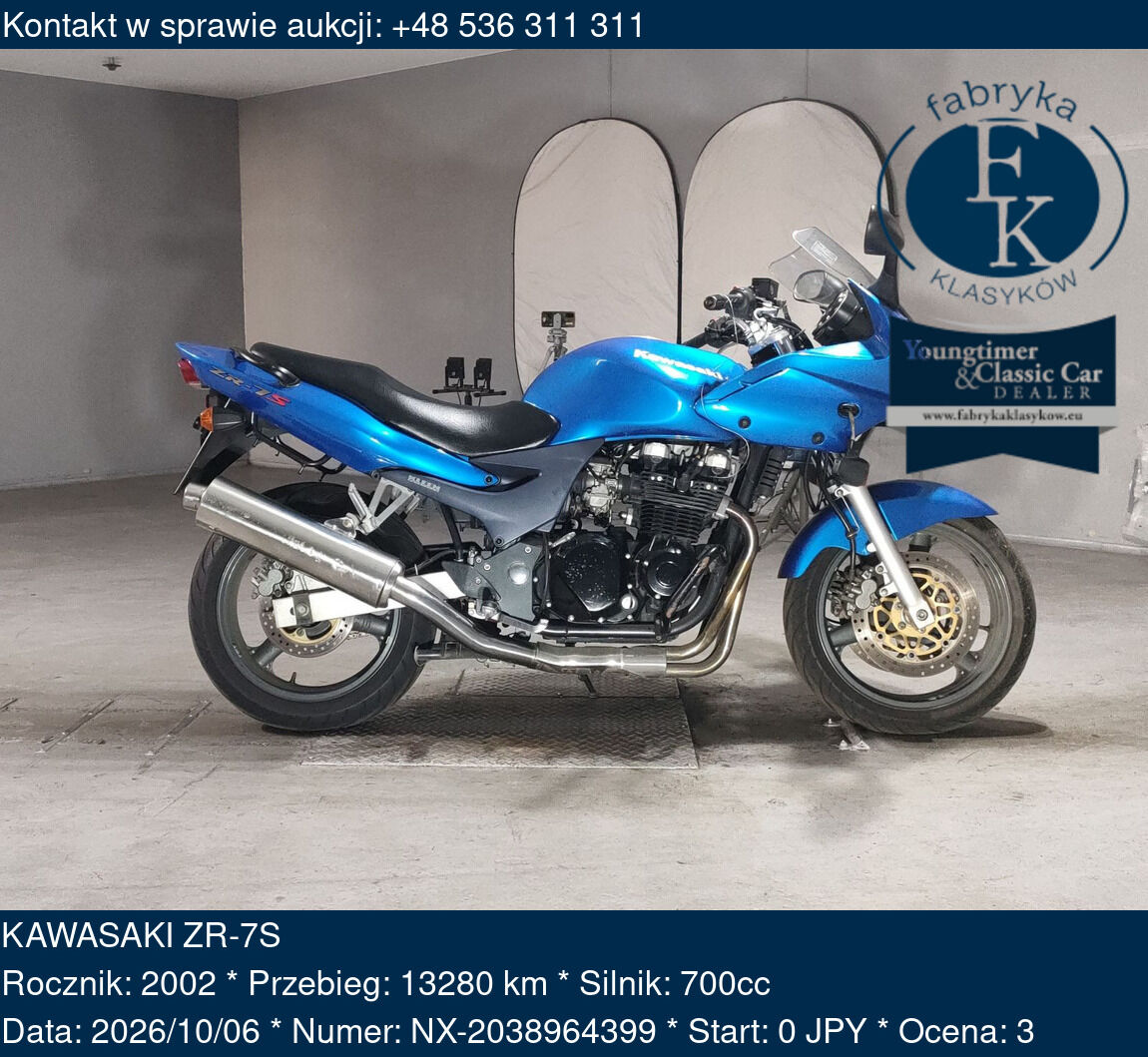 KAWASAKI ZR-7S 2002 - zdjęcie 2