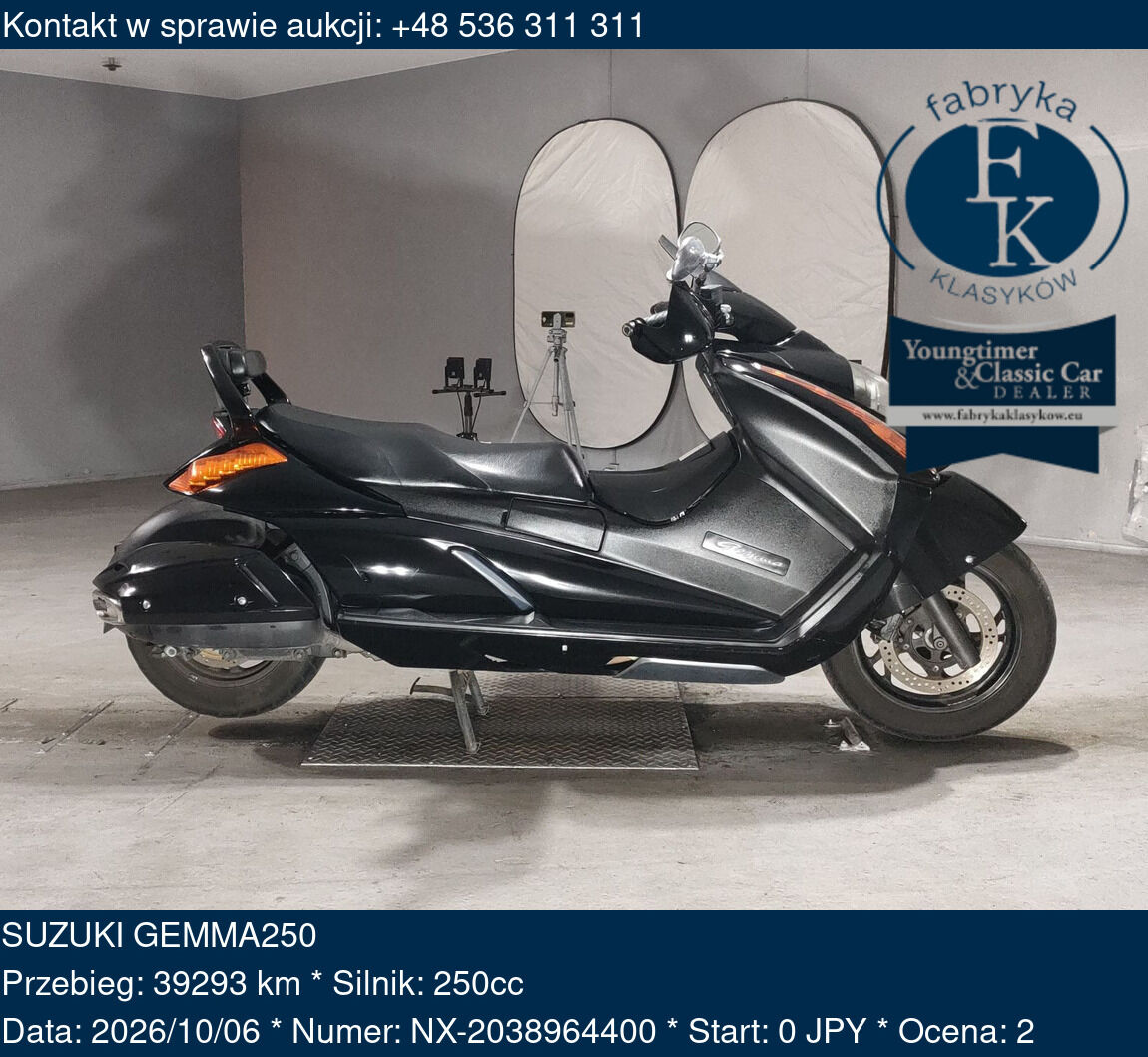 SUZUKI GEMMA250  - zdjęcie 2