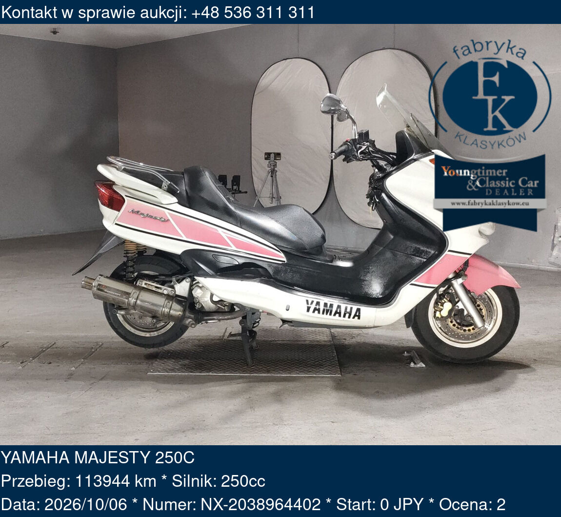 YAMAHA MAJESTY 250C - zdjęcie 2