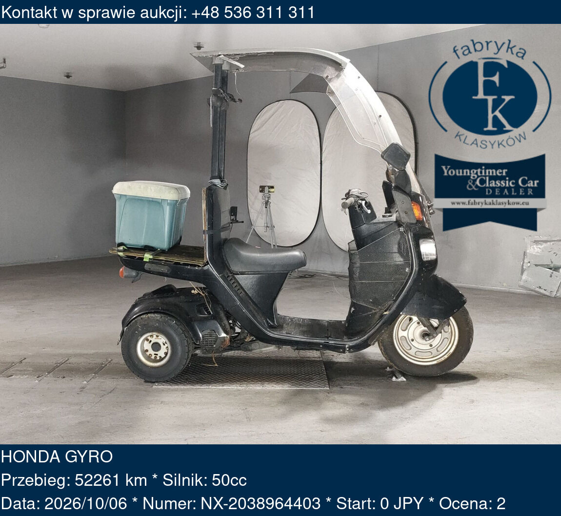 HONDA GYRO  - zdjęcie 2