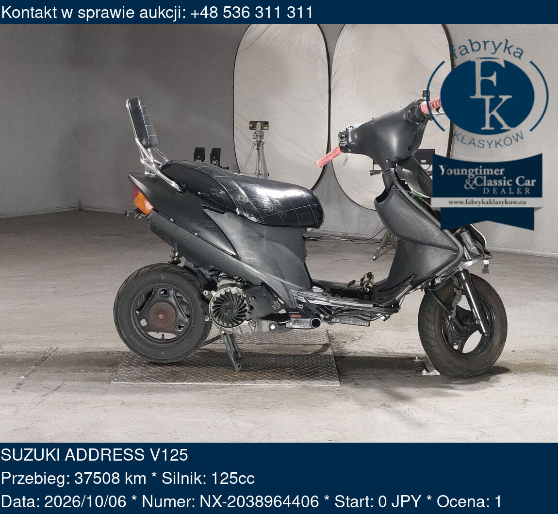SUZUKI ADDRESS V125  - zdjęcie 2