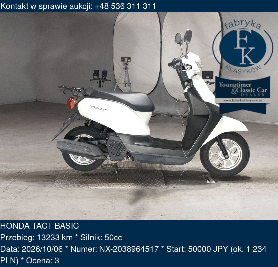 HONDA TACT BASIC - zdjęcie 2